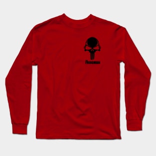 The Frogman (small logo - distressed) Long Sleeve T-Shirt